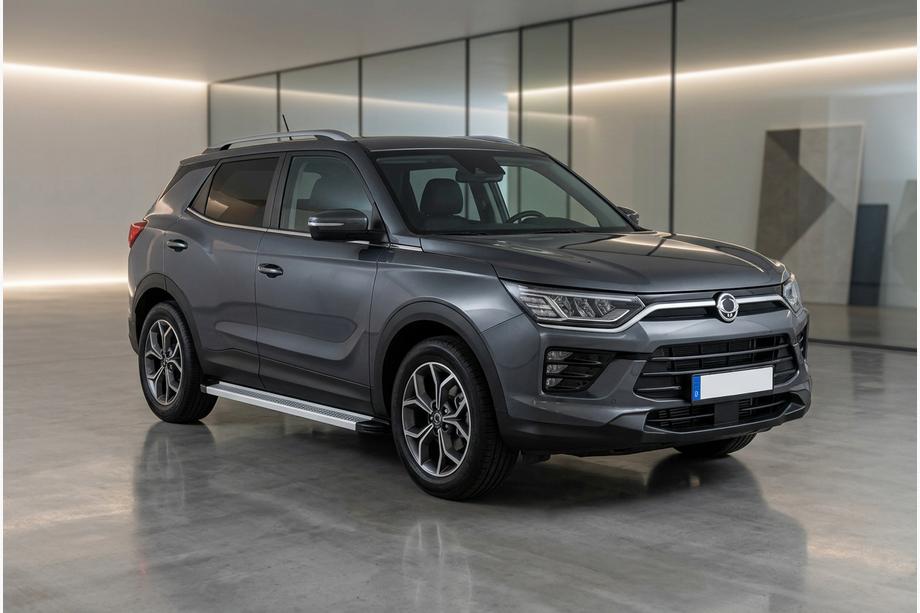 SsangYong Korando 2019– Sideskørter Maya V2 (2 stk., aluminium) Image