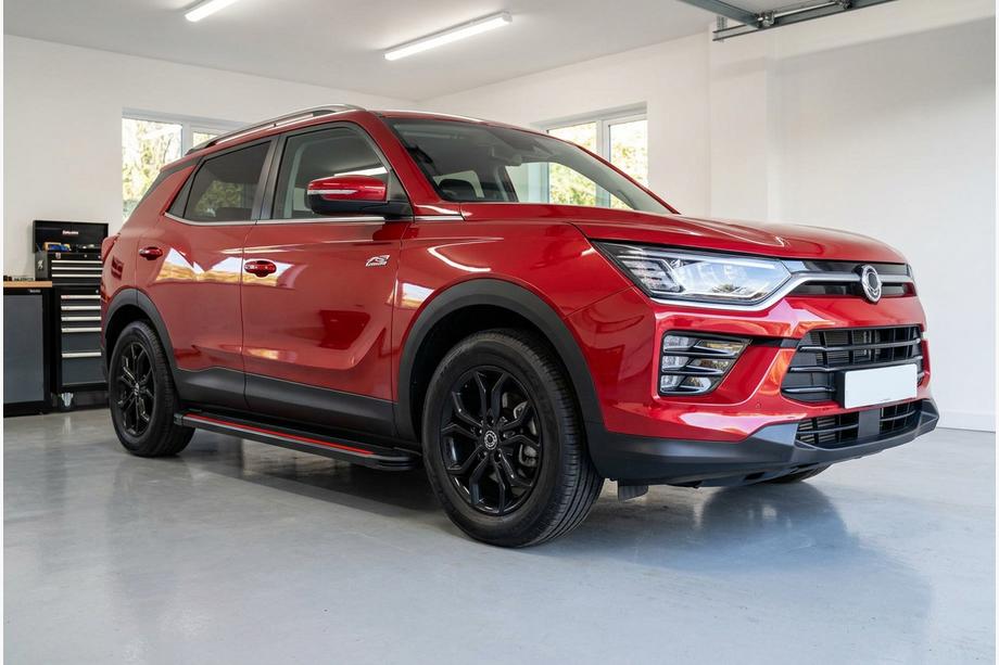 SsangYong Korando 2019– Sidetrin Maya Red (2 stk., aluminium) Image