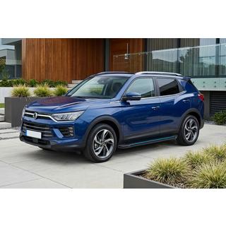 Maya Blue sidetrin (2 stk., aluminium) foto 1