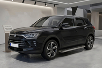 SsangYong Korando 2019– Maydos V1 sidetrin (2 stk., aluminium) foto 1