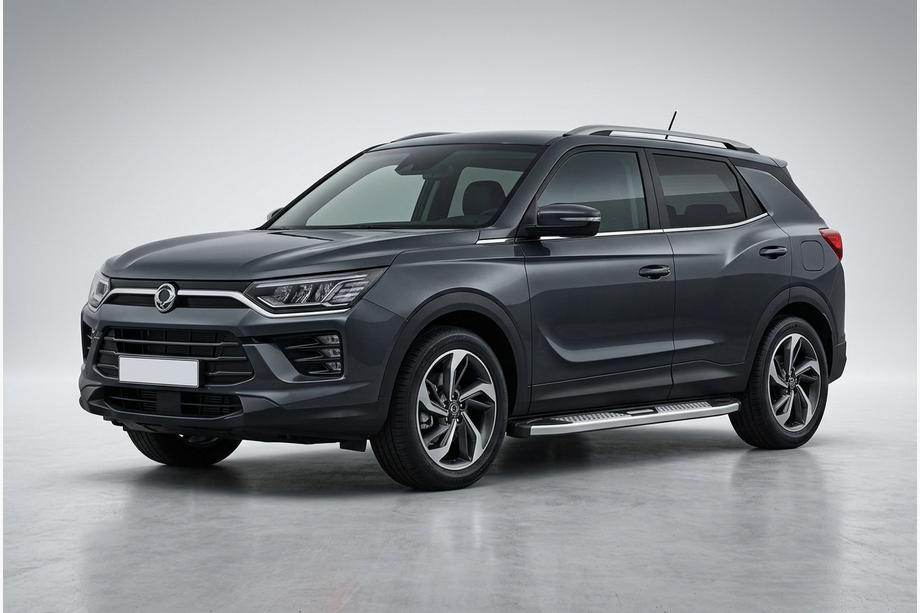 SsangYong Korando 2019– Mevsim Grey sidetrin (2 stk., aluminium) Image
