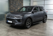 SsangYong Korando 2019– Allmond Black sidetrin (2 stk., aluminium) foto 1