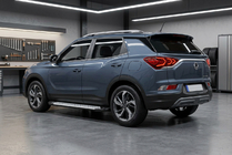 SsangYong Korando 2019– Sidetrin Allmond Grey (2 stk., aluminium) foto 1