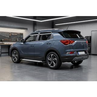 Sidetrin Allmond Grey (2 stk., aluminium) foto 1