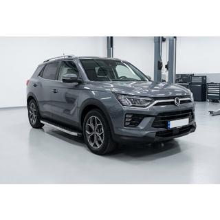 BlackLine sidetrin (2 stk., aluminium) SsangYong Korando 2019– foto 1