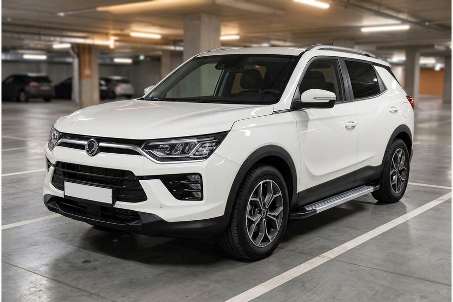 SsangYong Korando 2019– Sidetrin Vision New Grey (2 stk., aluminium) Image