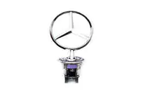 Mercedes S-сlass W140 1991–1998 Emblem med trådkors (med tekst) foto 2