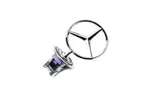Mercedes S-сlass W140 1991–1998 Emblem med trådkors (med tekst) foto 4