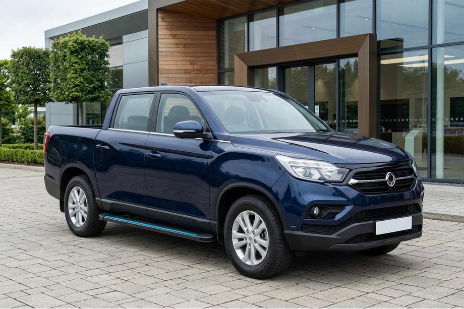 SsangYong Musso II 2018– Maya Blue sidetrin (2 stk., aluminium) Image