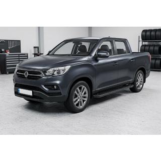 Allmond Black sidetrin (2 stk., aluminium) foto 1