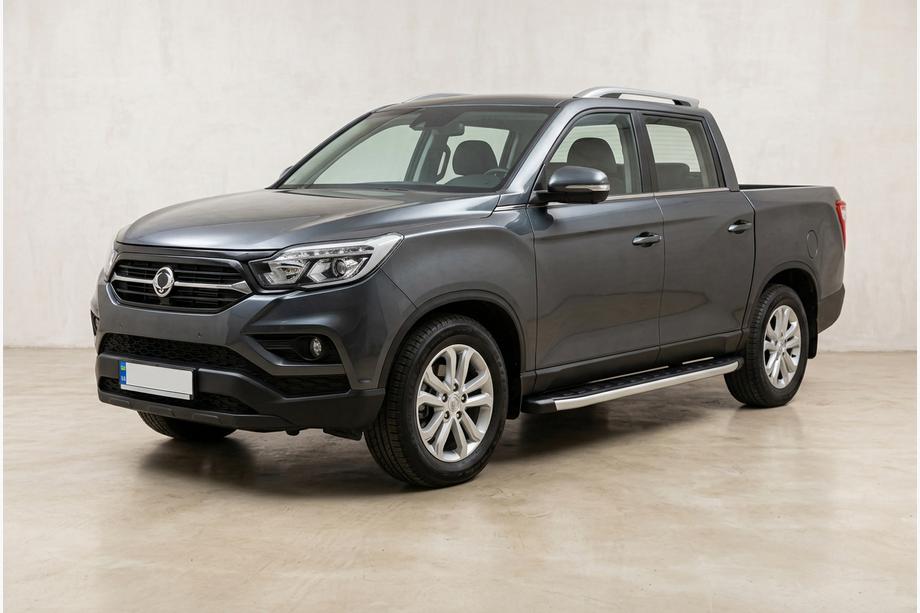 SsangYong Musso II 2018– Sidetrin Fullmond (2 stk., aluminium) Image