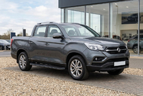 SsangYong Musso ІІ 2018– Sidetrin Tayga Black (2 stk., aluminium) foto 1