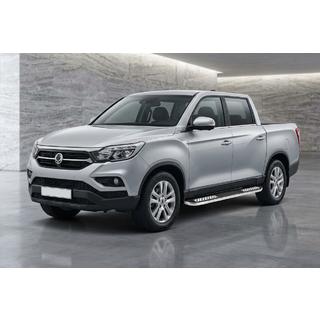Sidetrin Tayga V2 (2 stk., aluminium) SsangYong Musso ІІ 2018– foto 1