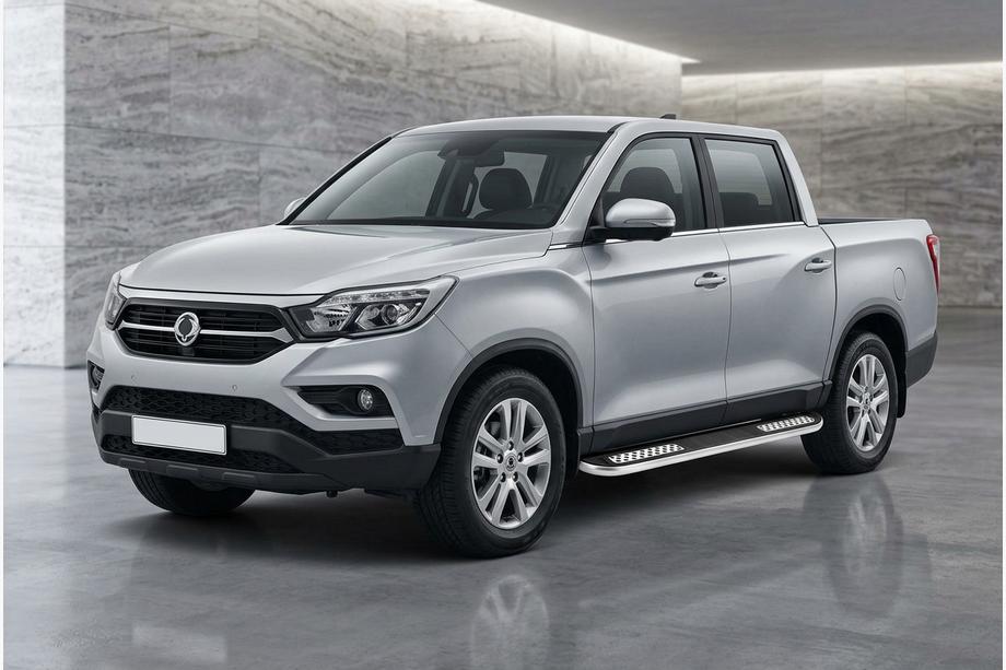 SsangYong Musso II 2018– Sidetrin Tayga V2 (2 stk., aluminium) Image