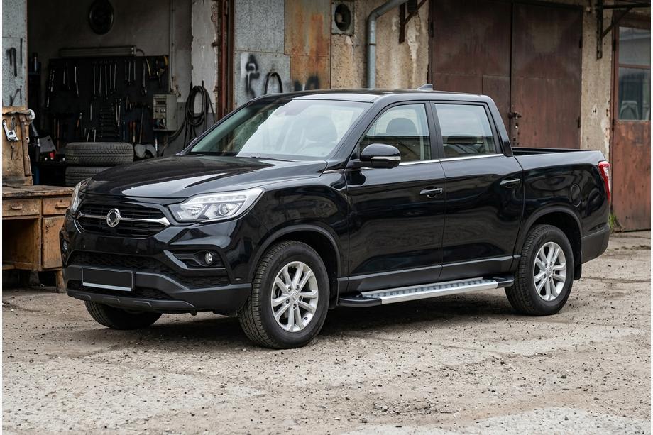 SsangYong Musso II 2018– Sidetrin Vision New Grey (2 stk., aluminium) Image