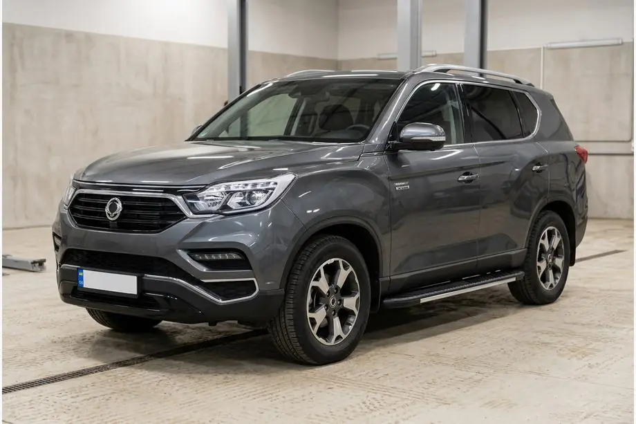 SsangYong Rexton II 2017– Sidetrin Bosphore Grey (2 stk., aluminium) Image