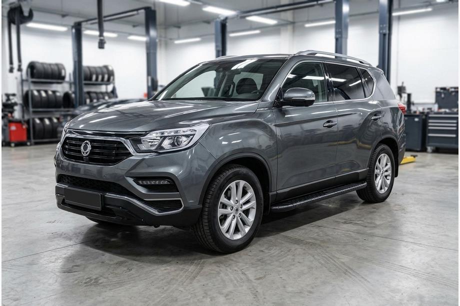 SsangYong Rexton II 2017– Sidetrin Bosphore Black (2 stk., aluminium) Image