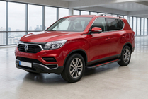 SsangYong Rexton II 2017– Sidetrin Maya Red (2 stk., aluminium) foto 1