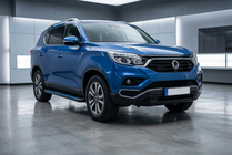 SsangYong Rexton II 2017– Maya Blue sidetrin (2 stk., aluminium) foto 1
