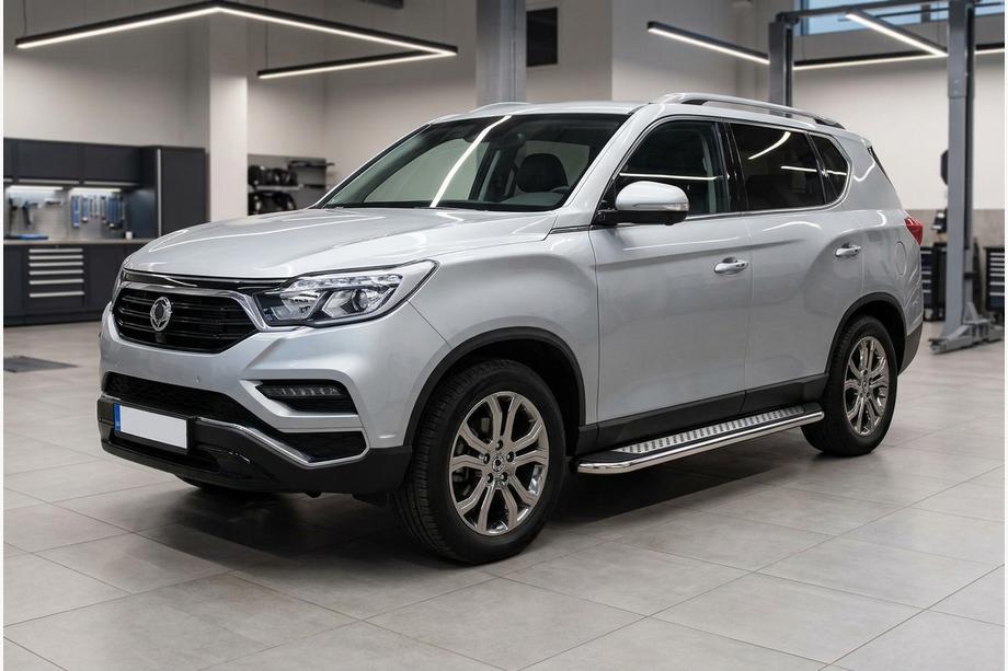 SsangYong Rexton II 2017– Sidetrin Maydos V2 (2 stk., aluminium) Image