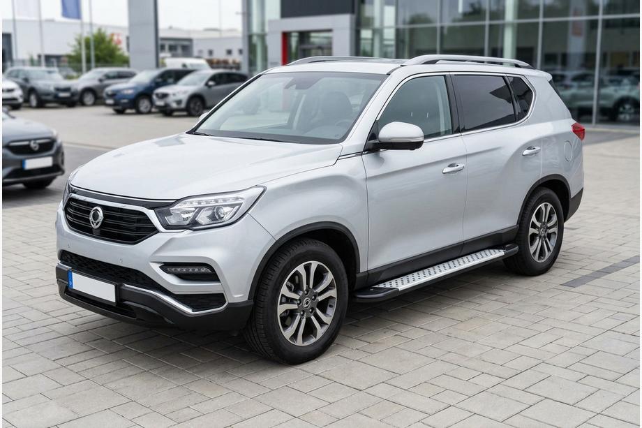 SsangYong Rexton II 2017– Sidetrin Allmond Grey (2 stk., aluminium) Image