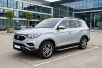 SsangYong Rexton II 2017– BlackLine sidetrin (2 stk., aluminium) foto 1