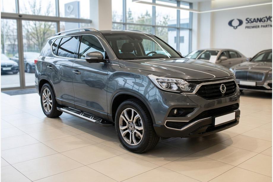 SsangYong Rexton II 2017– Sunrise sidetrin (2 stk., aluminium) Image