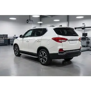 Sidetrin Tayga Grey (2 stk., aluminium) foto 1