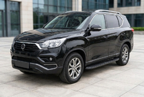 SsangYong Rexton II 2017– Sidetrin Tayga Black (2 stk., aluminium) foto 1