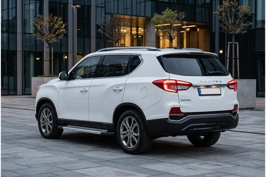 SsangYong Rexton II 2017– Sidetrin Vision New Grey (2 stk., aluminium) Image