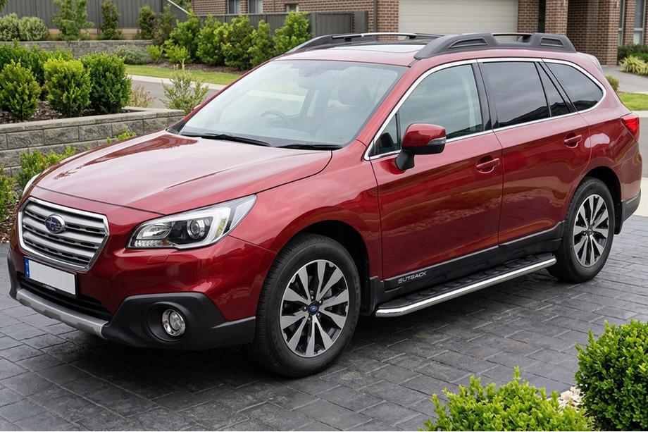 Subaru Outback 2014–2019 Maydos V1 sidetrin (2 stk., aluminium) Image