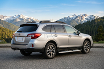 Subaru Outback 2014–2019 Mevsim Grey sidetrin (2 stk., aluminium) foto 1