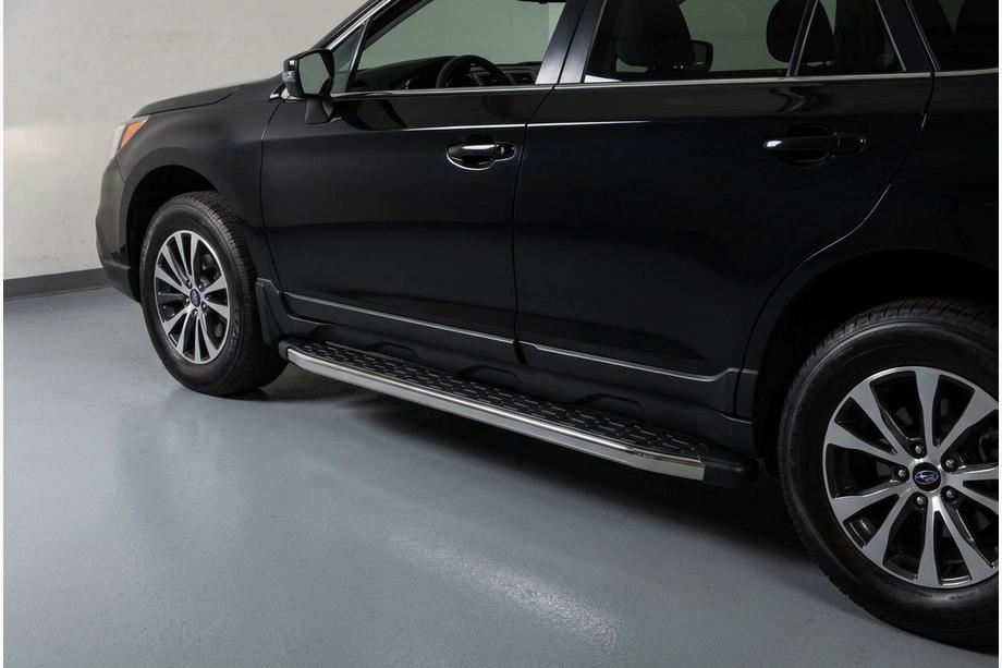 Subaru Outback 2014–2019 BlackLine sidetrin (2 stk., aluminium) Image