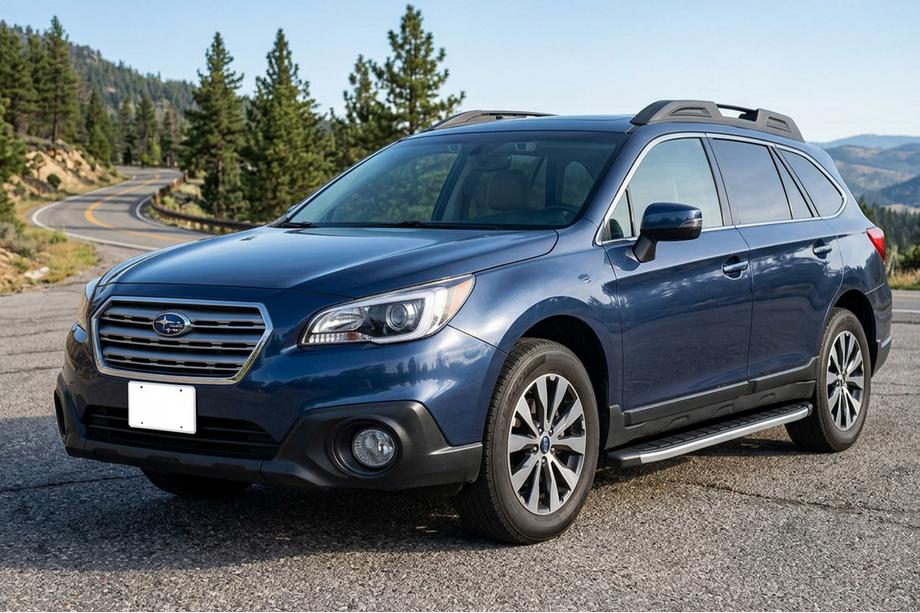 Subaru Outback 2014–2019 Sidetrin Fullmond (2 stk., aluminium) Image