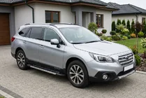 Subaru Outback 2014–2019 RedLine sidetrin (2 stk., aluminium) foto 1