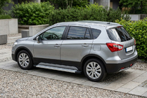 Suzuki SX4 S-Cross 2013–2016 Sideskørter Maya V2 (2 stk., aluminium) foto 1