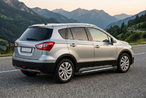 Suzuki SX4 S-Cross 2013–2016 Sidetrin Vision New Black (2 stk., aluminium) foto 1