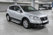 Suzuki SX4 S-Cross 2013–2016 Sidetrin Vision New Grey (2 stk., aluminium) foto 1