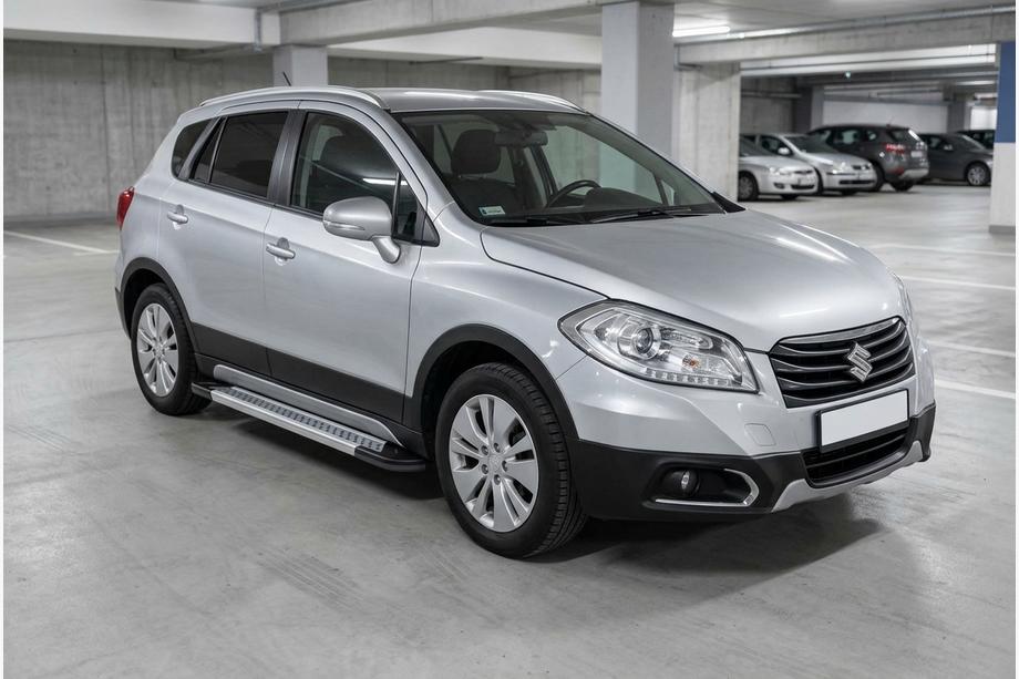 Suzuki SX4 S-Cross 2013–2016 Sidetrin Vision New Grey (2 stk., aluminium) Image