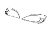 Honda CRV 1996–2001 Krom forlygterammer (2 stk., plast) foto 2
