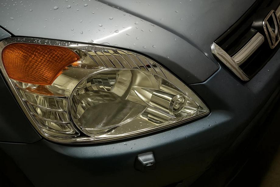 Honda CRV 1996–2001 Krom forlygterammer (2 stk., plast) Image