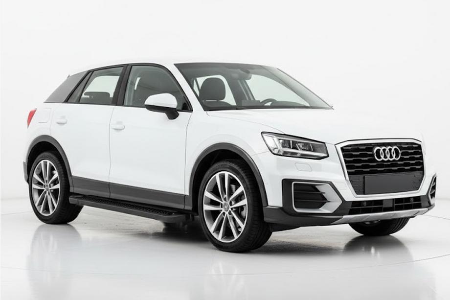 Audi Q2 2016– Allmond Black sidetrin (2 stk., aluminium) Image