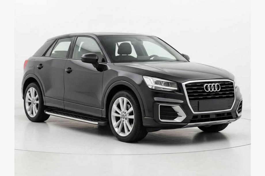 Audi Q2 2016– BlackLine sidetrin (2 stk., aluminium) Image