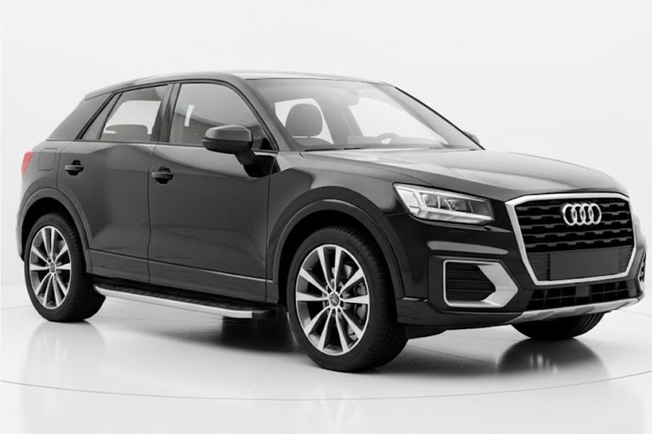 Audi Q2 2016– Sidetrin Fullmond (2 stk., aluminium) Image