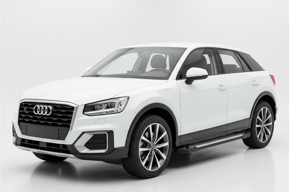 Audi Q2 2016– Sidetrin Line (2 stk., aluminium) Image