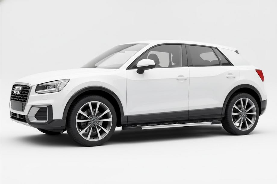 Audi Q2 2016– RedLine sidetrin (2 stk., aluminium) Image