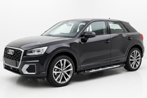 Audi Q2 2016– Sunrise sidetrin (2 stk., aluminium) foto 1