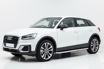 Audi Q2 2016– Sidetrin Tayga Grey (2 stk., aluminium) foto 1
