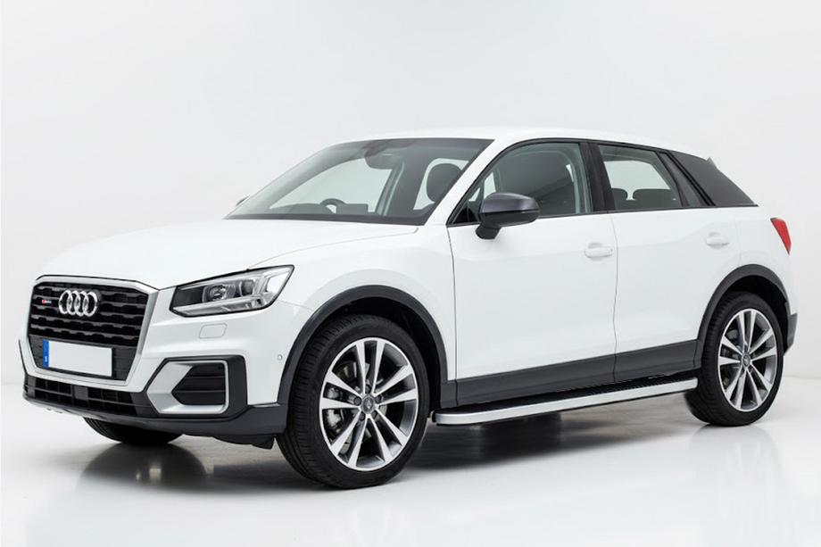 Audi Q2 2016– Sidetrin Tayga Grey (2 stk., aluminium) Image