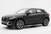 Audi Q2 2016– Sidetrin Tayga V2 (2 stk., aluminium) foto 1